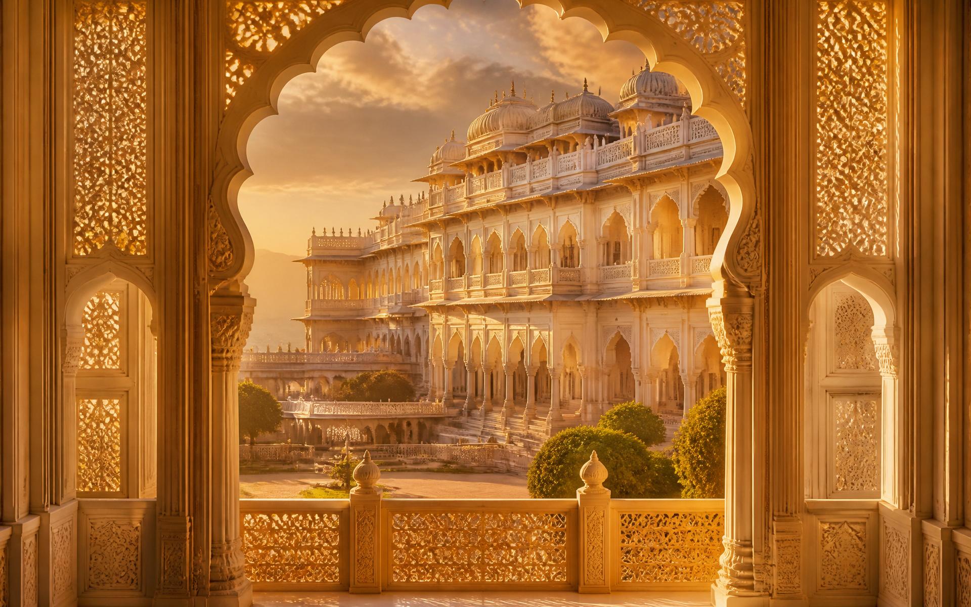 Rajasthan palace architecture